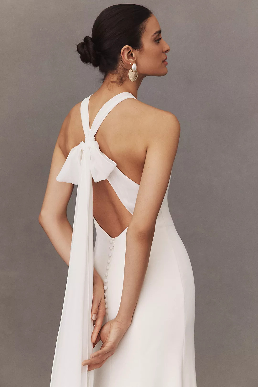 Jenny by Jenny Yoo Shipley Halter Gown | Anthropologie (US)