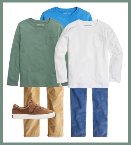Fall outfit idea for boys! Casual and classic play clothes for fall. 

More on DoSayGive.com 

#LTKunder50 #LTKkids #LTKsalealert