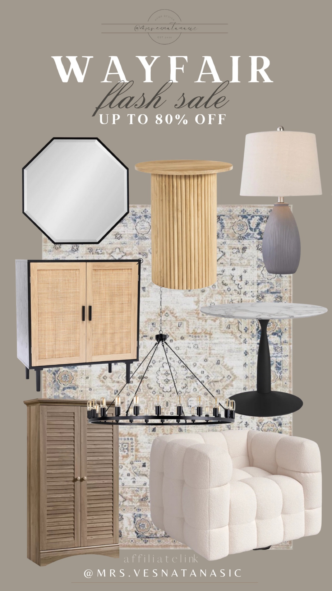 Wayfair FLASH SALE up to 80% off! The sale is 24 hours only and then prices change so act fast! 

Wayfair, Wayfair home, Wayfair find, rug, bed, sofa, lamp, chair, furniture, living room, bedroom, black Friday deals, cyber week, @wayfair flash sale, #Wayfair #Wayfairfind 

#LTKCyberWeek #LTKhome #LTKsalealert