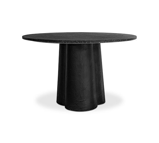 Alexi Concrete Round Outdoor Dining Table (47") | Pottery Barn (US)