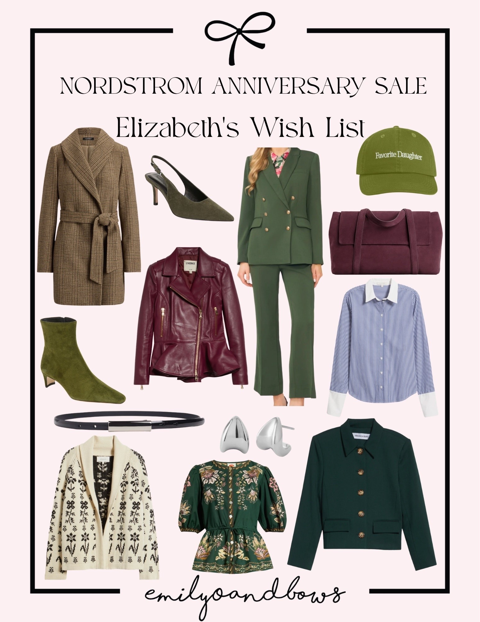 Elizabeth’s Nordstrom Anniversary sale wishlist! #nordstrompartner