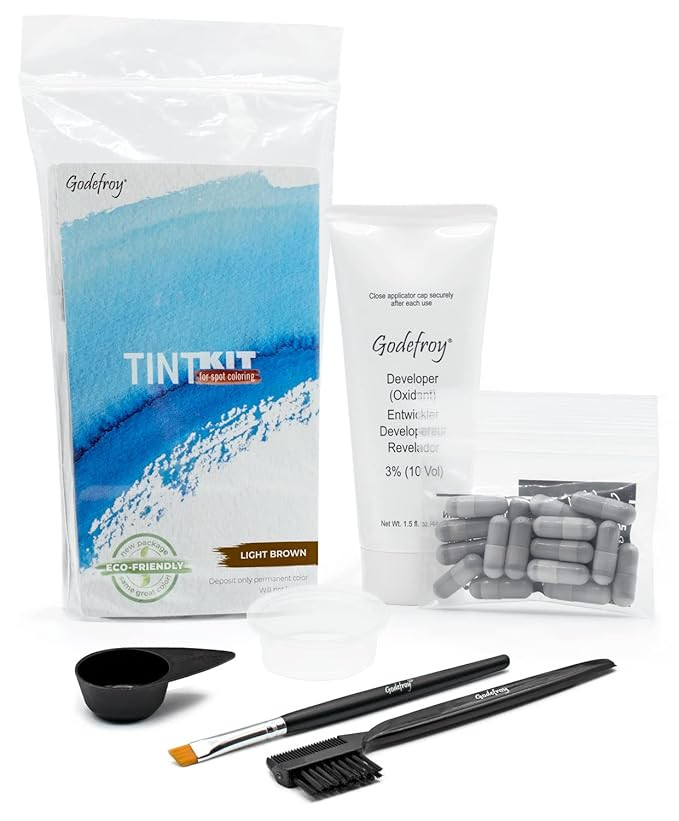 Godefroy Professional Hair Color Tint Kit, Light Brown, 20 Applications | Amazon (US)