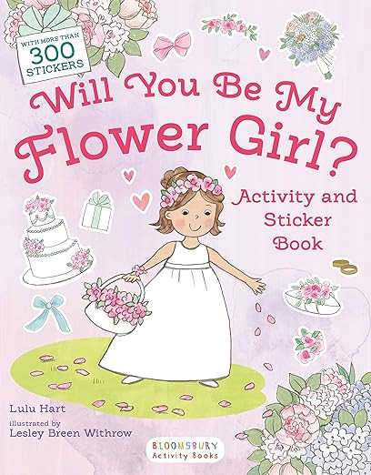 Will You Be My Flower Girl? Activity and Sticker Book      Paperback – Sticker Book, March 2, 2... | Amazon (US)