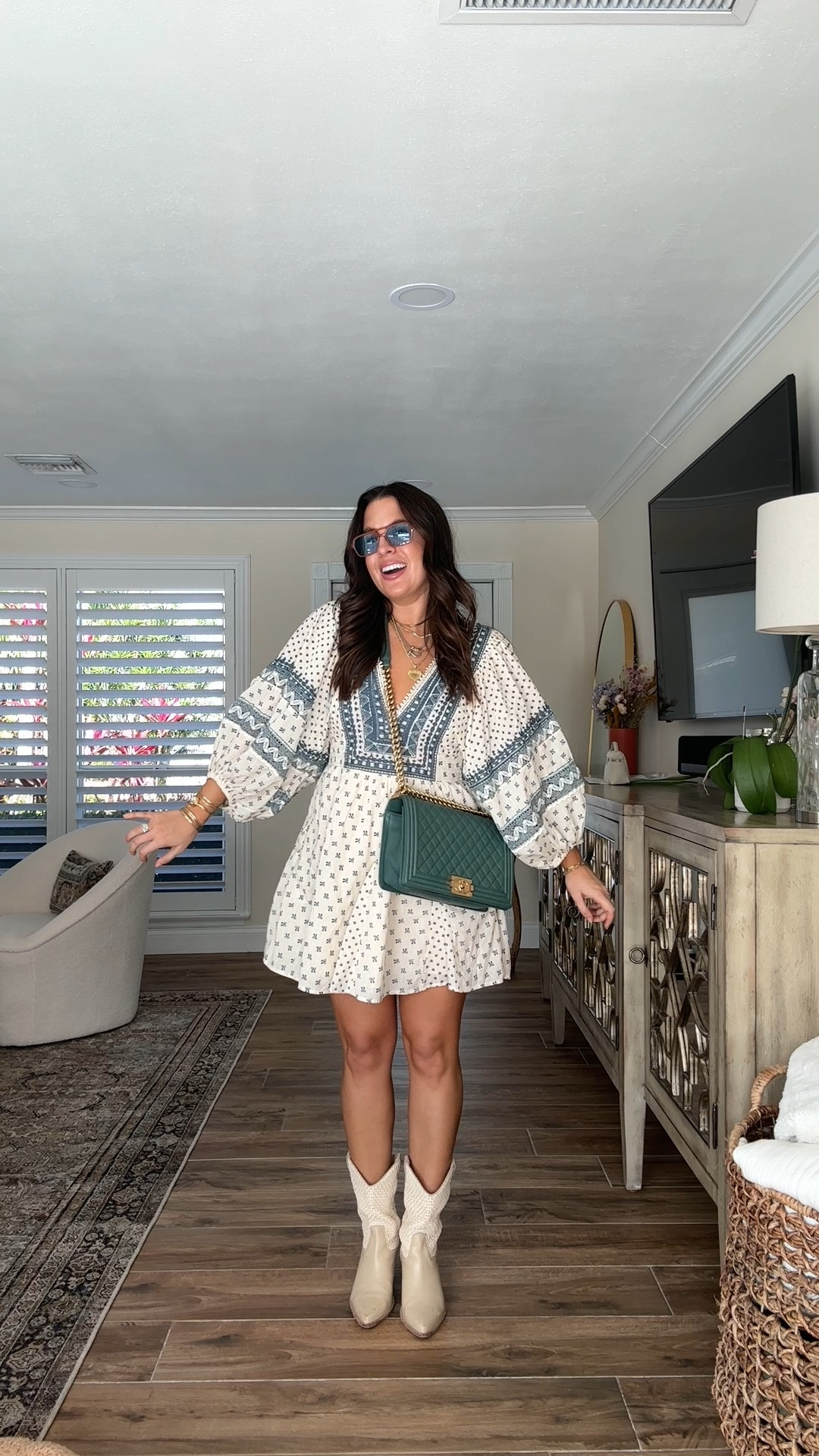 Western Outfit of the day - LOVE this FP dress but it’s sold out 😭 I linked similar options 

#LTKSeasonal #LTKFestival #LTKVideo