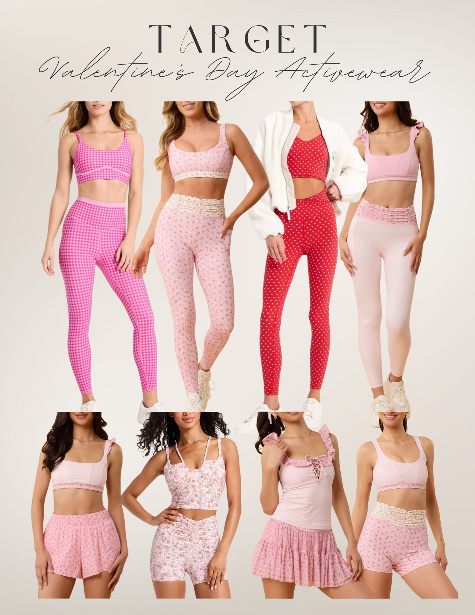Valentine’s day activewear from Target!

pink, gingham, floral, red, polka dot

#LTKValentine #LTKfitnessgoals #LTKActive