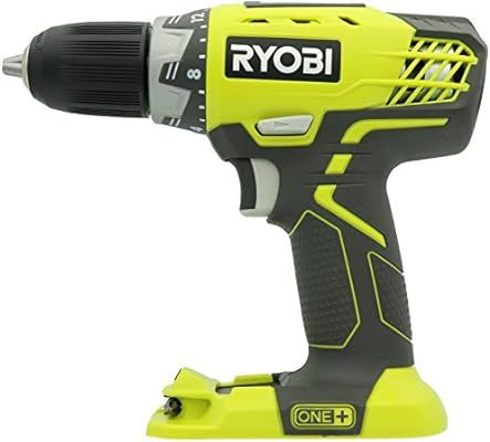 Ryobi P208 One+ 18V Lithium Ion Drill/Driver with 1/2 Inch Keyless Chuck (Batteries Not Included,... | Amazon (US)