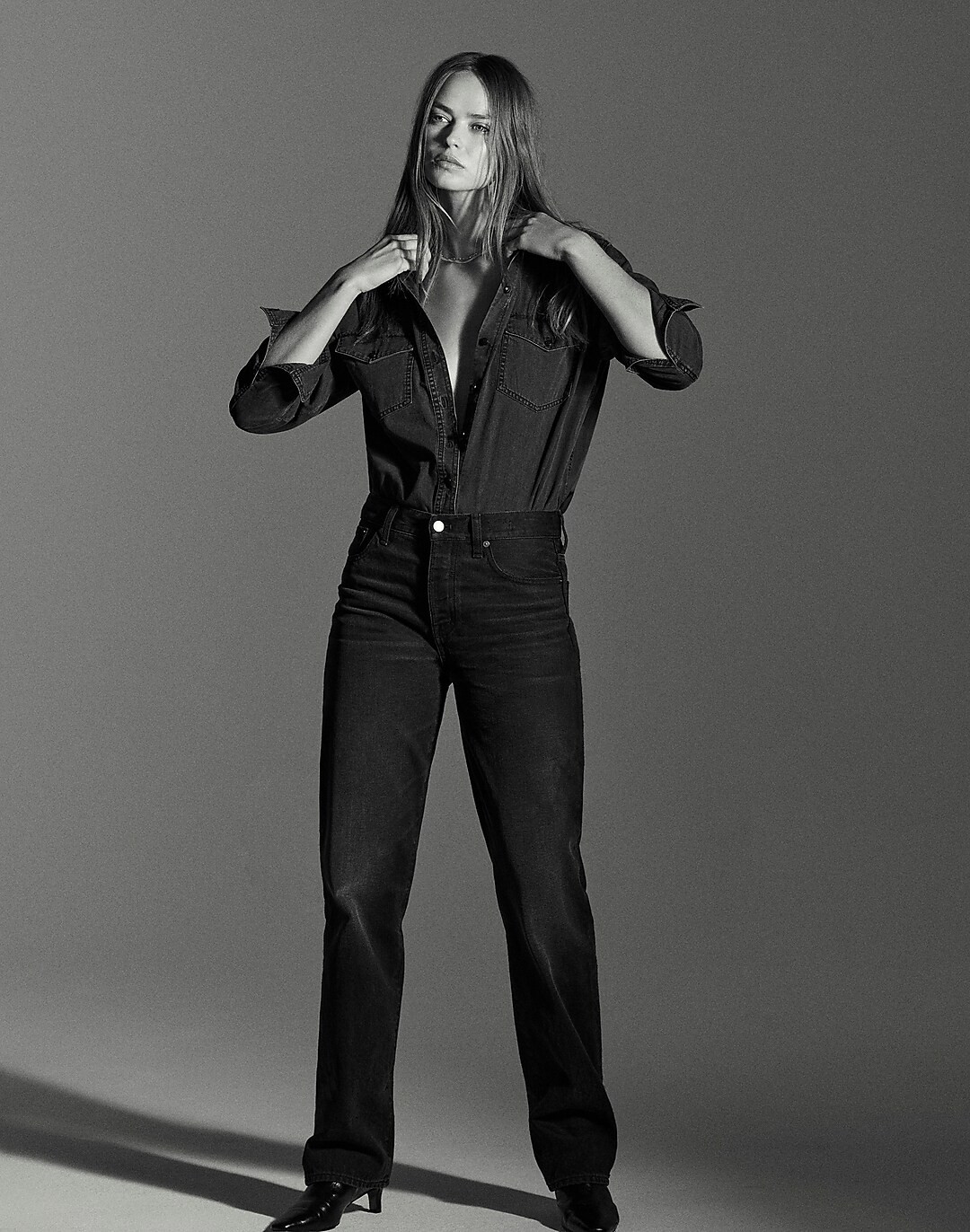 Low-Slung Straight Jeans | Madewell