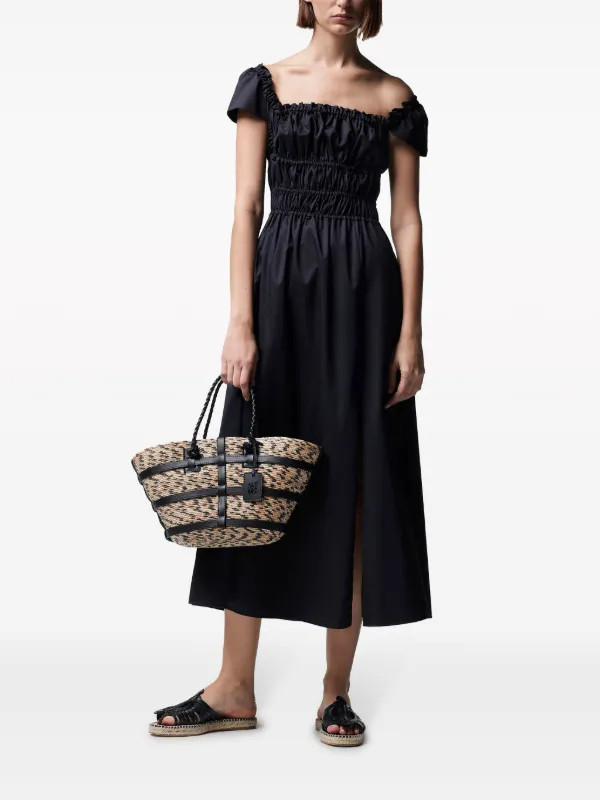 Altuzarra Lily square-neck Dress - Farfetch | Farfetch Global