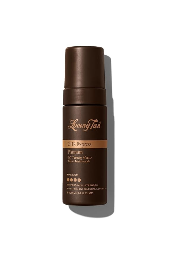 Loving Tan Platinum 2HR Express Self Tanning Mousse, Darkest Shade Yet -Streak Free, Professional... | Amazon (US)
