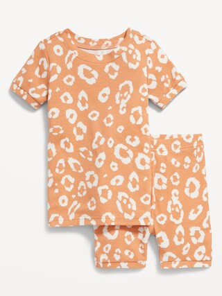 Unisex Snug-Fit Printed Pajama Set for Toddler & Baby | Old Navy (US)
