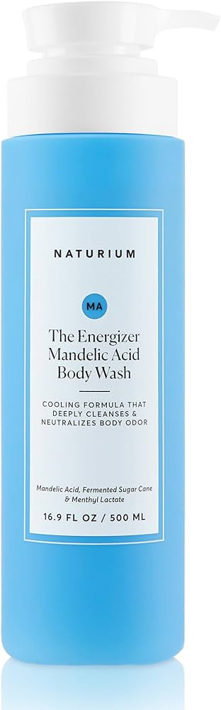 Naturium The Energizer Body Wash, Cooling & Refreshing Formula with Mandelic Acid, Deeply Cleanse... | Amazon (US)