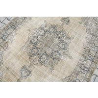 7x10 Rug, Oversize Turkish Neutral Vintage Rug, 7x10 Rug, Large Rug, Persian Rug, Faded, Muted, Beig | Etsy (US)