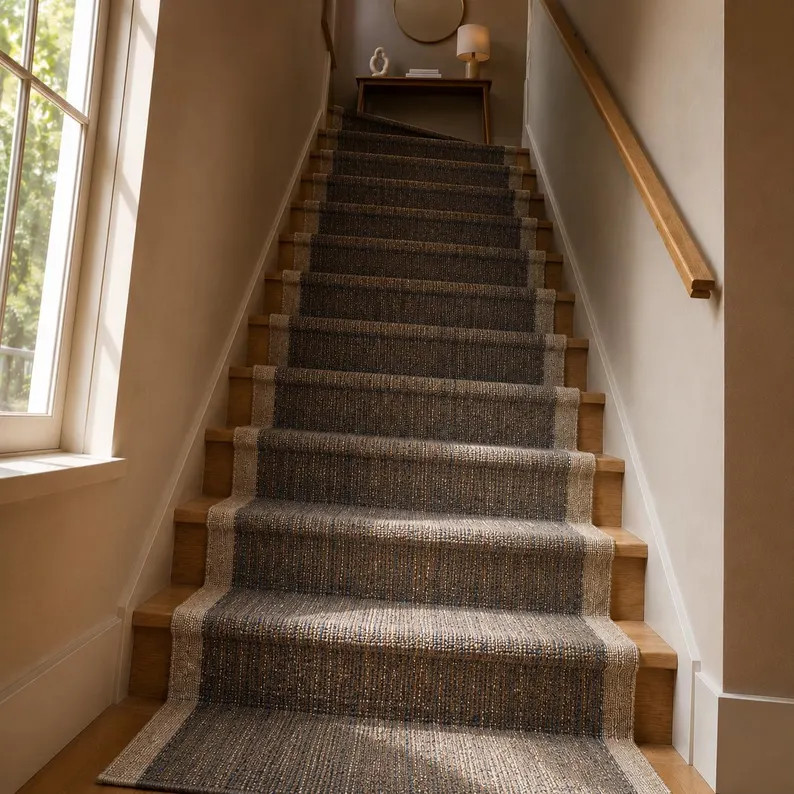 Long Moroccan Stair Runner Rug - Handwoven Wool Kilim, Custom Size | Etsy (Global)