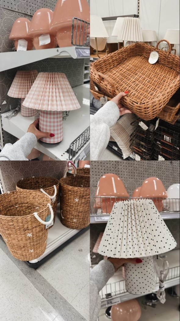 Target finds! Home decor, baskets & lamps / Target new arrivals!