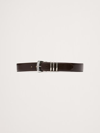 Fiori Statement Leather BeltProduct Selections CA$130.00Rich Chocolate BrownColor: rich chocolate... | Banana Republic (CA)