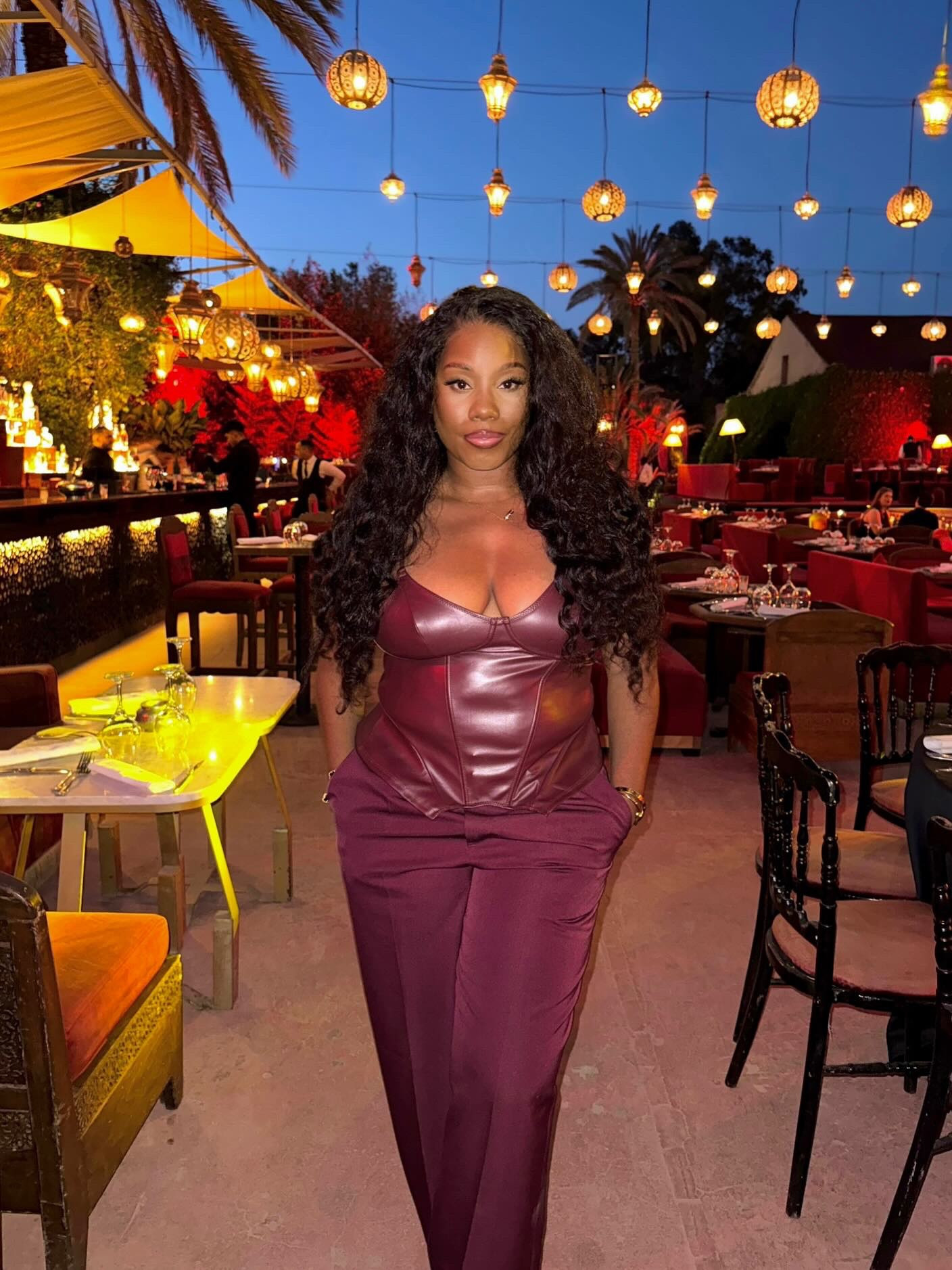 1. I think I take better pics on holiday 🥀
2. Yep deffo 💁🏾‍♀️
3. Birthday Gurl 🎉
4. Sisters ❤️
5. Wah wa wa in de waaaa 🕺🏾
6. A Tea Spilling Babe 🫖☕️
7. The Souk hates to see me coming 👜
8. I get it from my Mama 💃🏾
9. That Hammam? She scrubbed the sin off me 🧖🏾‍♀️ 
10. I’m shy ☺️ 
12. I’m not shy ☺️ 
13. At all 💨 
14. The End💋