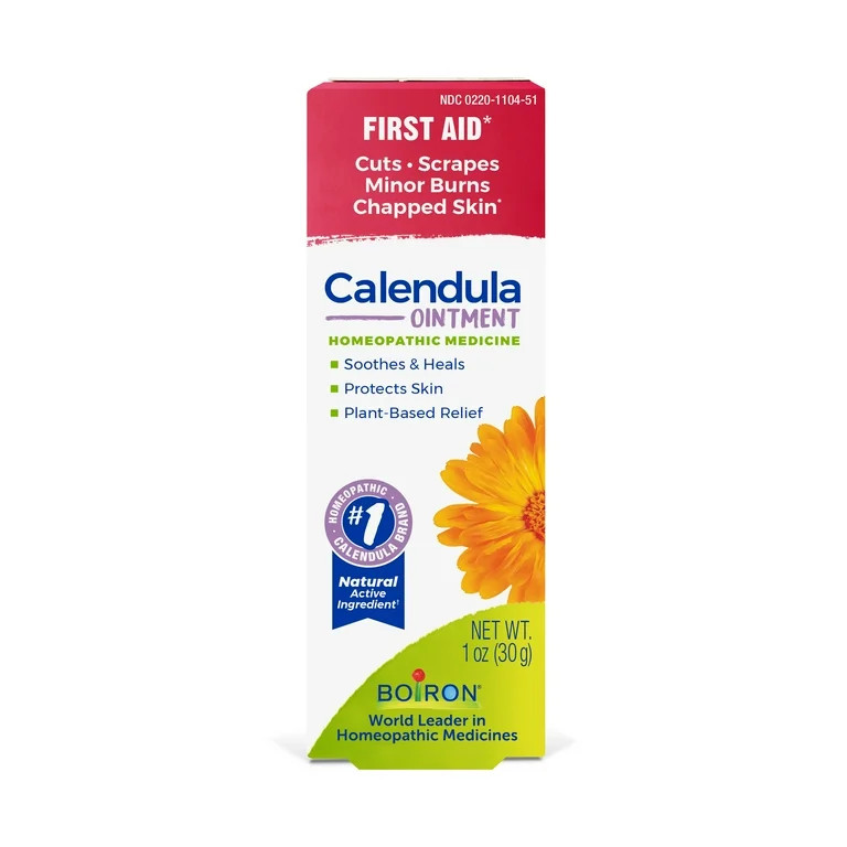 Boiron Calendula Ointment, Homeopathic Medicine for First Aid, Cuts, Scrapes, Minor Burns, Chappe... | Walmart (US)