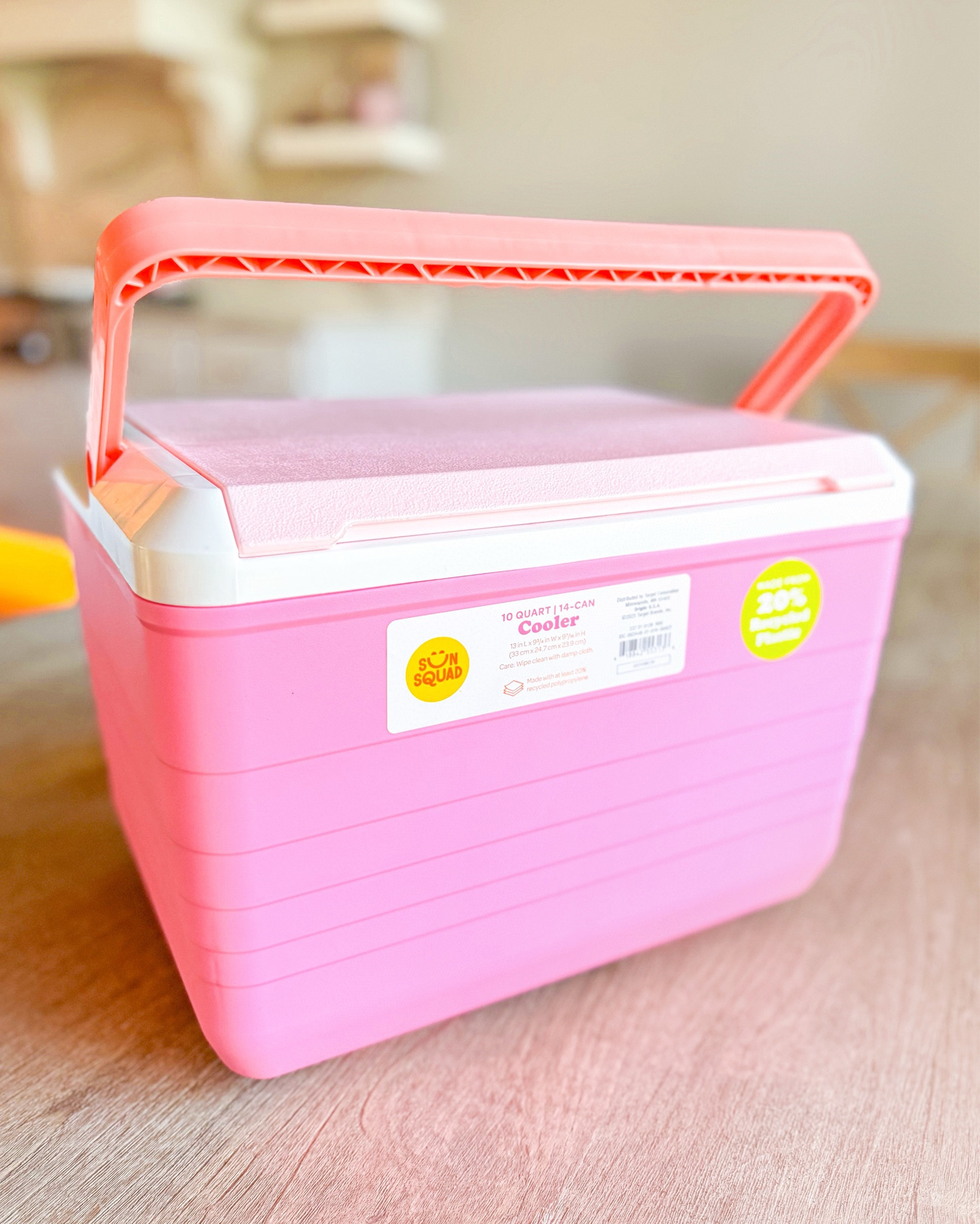Staaaaap it! This is the most ridiculously cute cooler, literally made for a Barbie car on-the-go or perfect for those campfire nights with friends! ✨💕🌸🍒🍑🥤🧃 

Comes in three colors! RUN!! 😉 

#LTKFamily #LTKSeasonal #LTKTravel