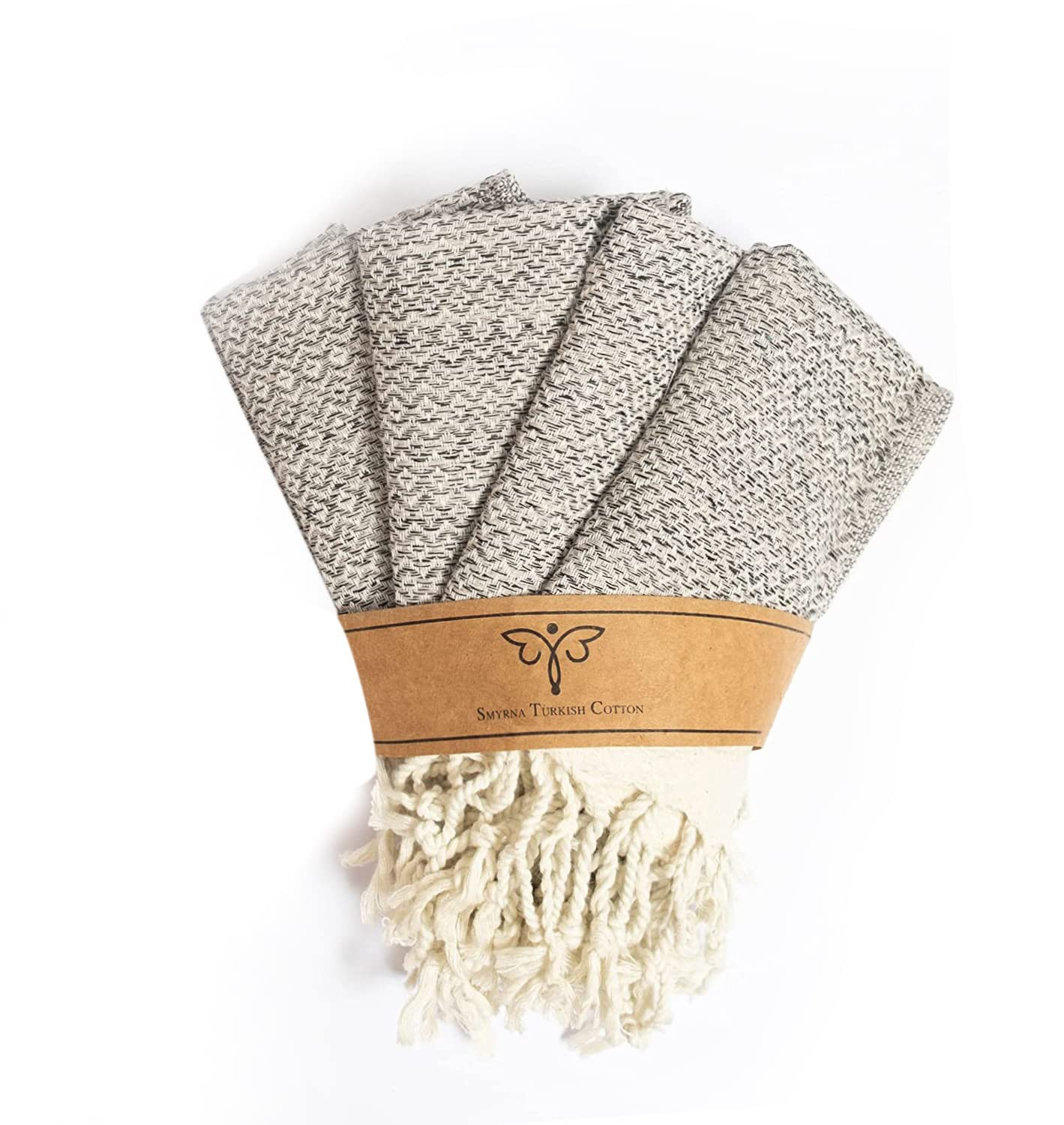 SMYRNA TURKISH COTTON Vintage Series Kitchen Dish Towels Pack of 4, Machine Washable Wash Cloths,... | Amazon (US)