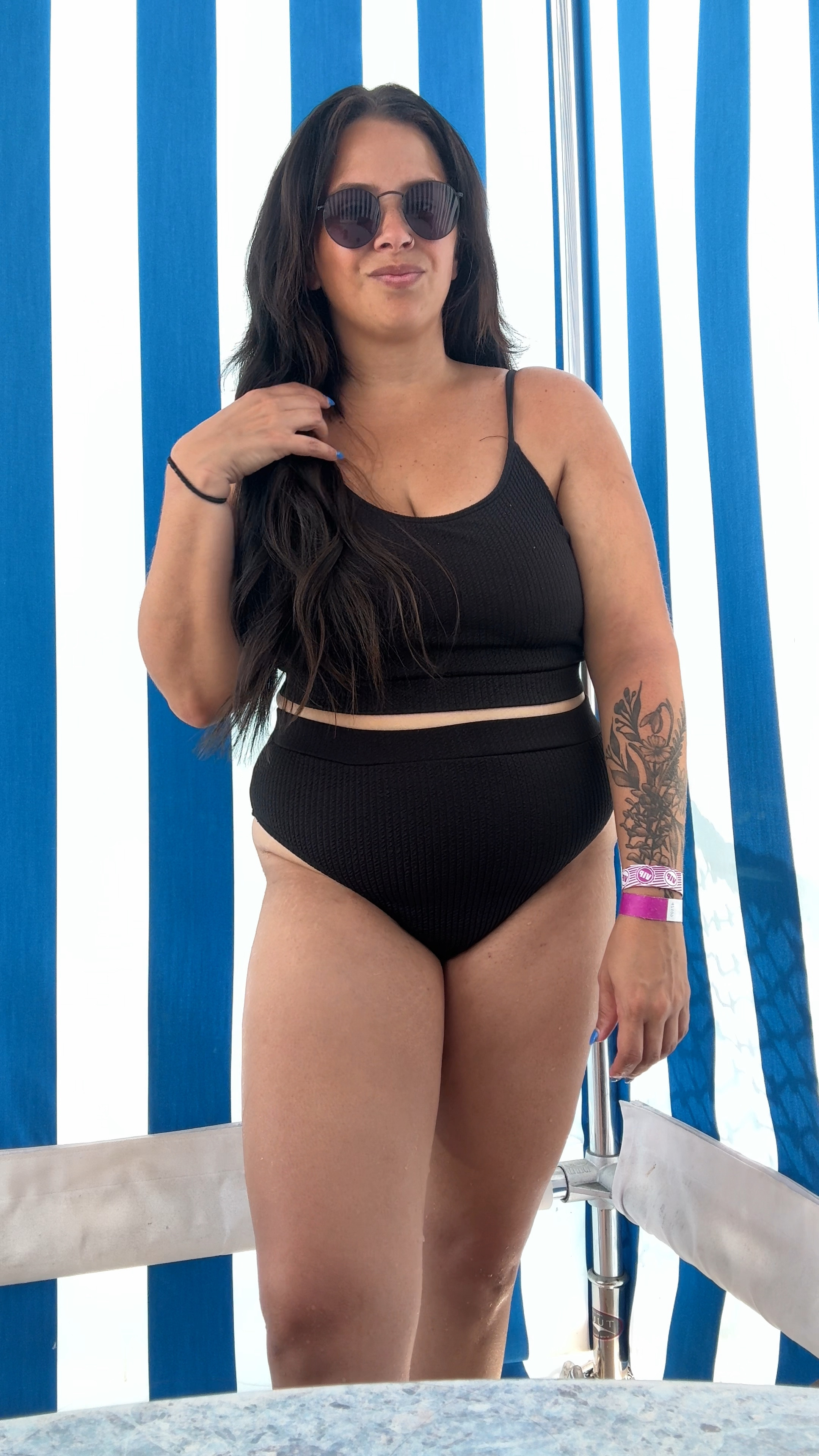 Classic black swimsuit is always the way to go! 

Swim
Swim wear
Bathing suit 
Summer outfits 
4th of July 


#LTKSeasonal #LTKSwim #LTKMidsize
