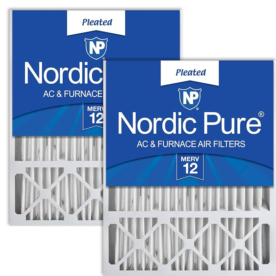 Nordic Pure 16x25x5 (15_3/4 x 24_3/4 x 4_3/8) Honeywell/Lennox Replacement MERV 12 Air Filters 2 ... | Amazon (US)