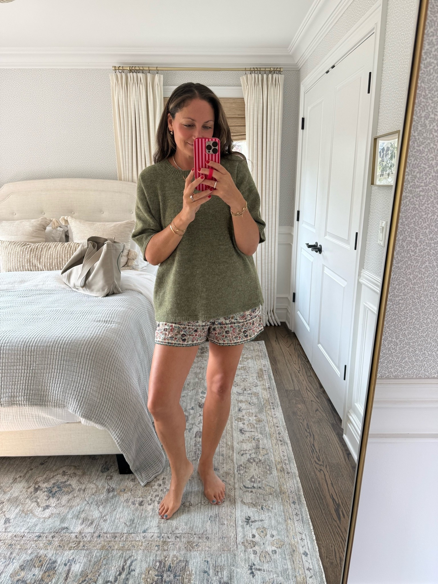 This oversized shirt sleeve t-shirt is something that I’ve been reaching for a lot lately and will absolutely be wearing well into fall and winter. So many colors to choose from, under $100!

#LTKootd #LTKmomlife #LTKSeasonal