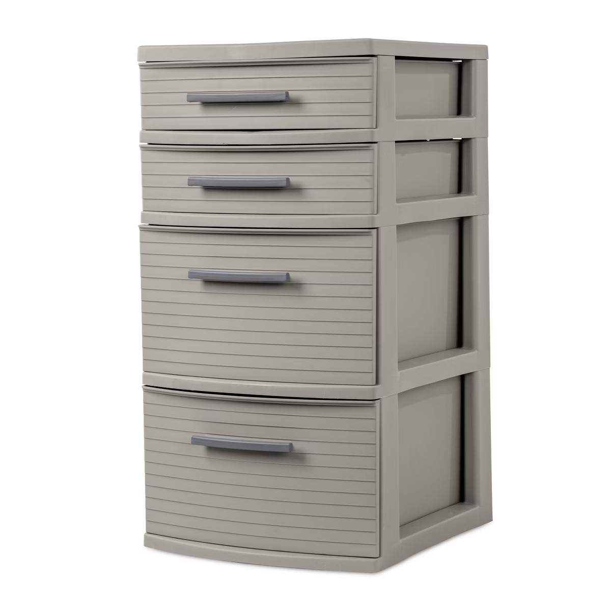 4 Drawer Weave Tower Dark Gray - Brightroom™ | Target