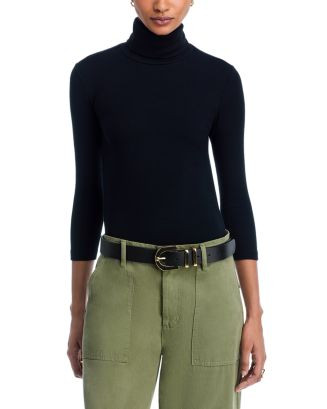 Aja 3/4 Sleeve Turtleneck Tee | Bloomingdale's (US)