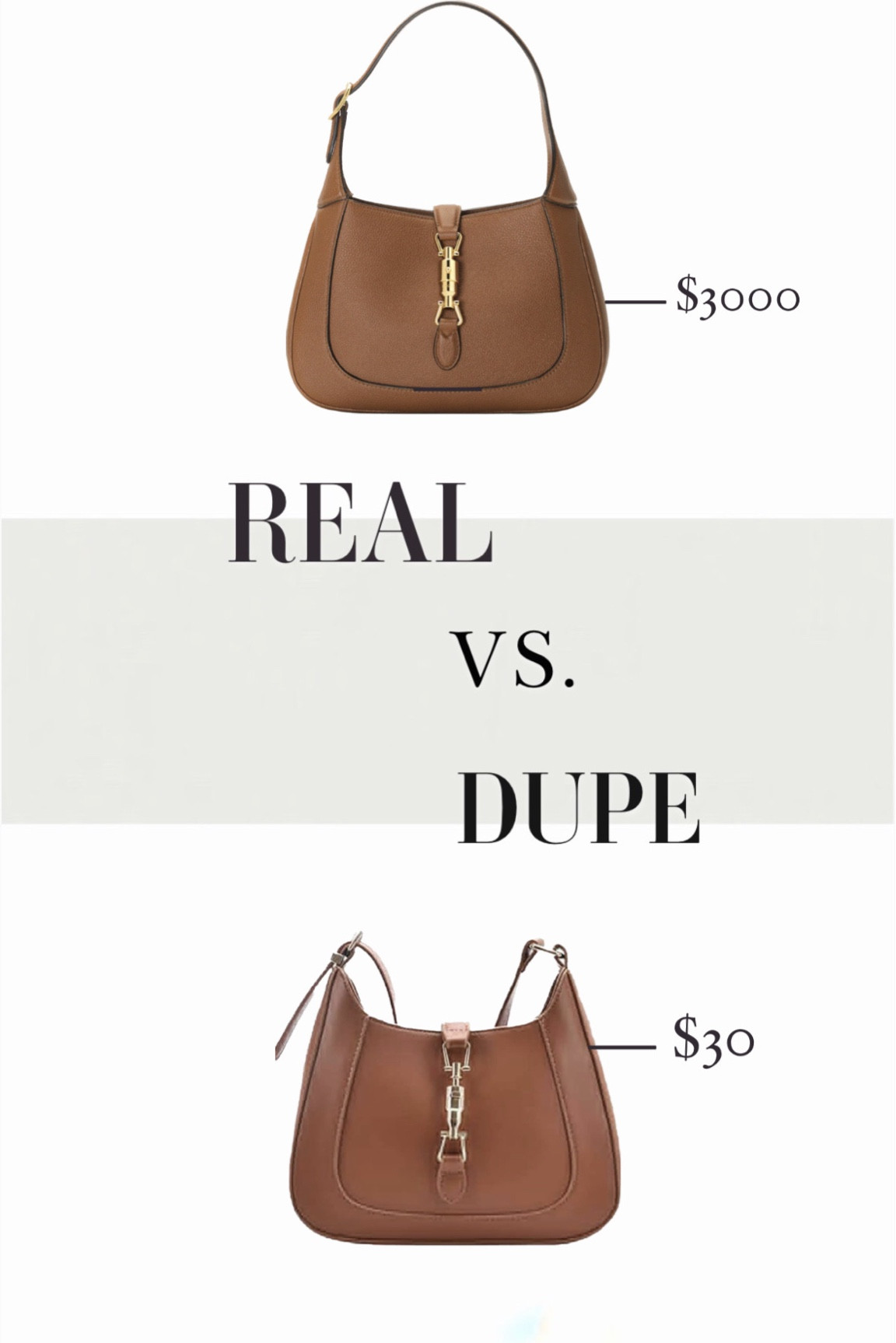 Real vs. Dupe

#LTKstyletip #LTKFind #LTKunder100