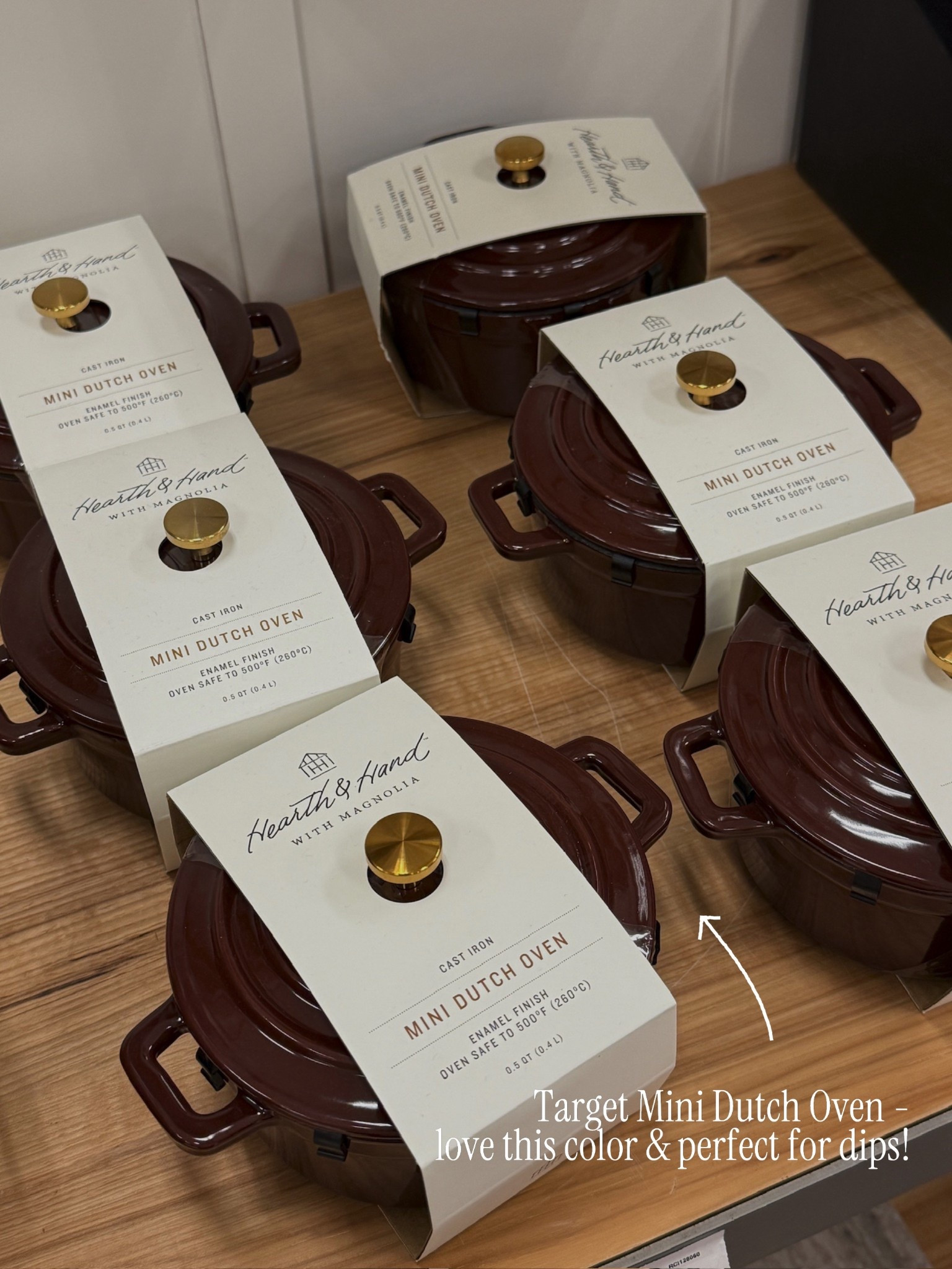 Target Mini Dutch Ovens - obsessed! The color is perfect. I picked on up for dips! 

target finds, target kitchen, hearth & hand 

#LTKSeasonal #LTKHome