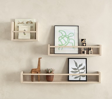 Biscotti Wood And Acrylic Shelving (12" - 36") | Pottery Barn Kids