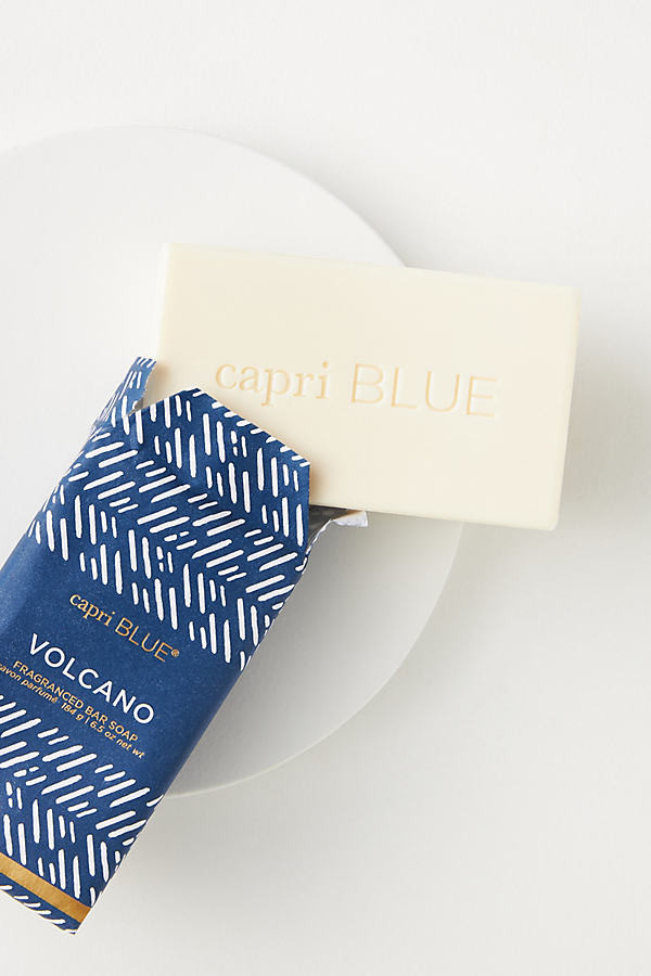 Capri Blue Volcano Bar Soap By Capri Blue in Blue | Anthropologie (US)