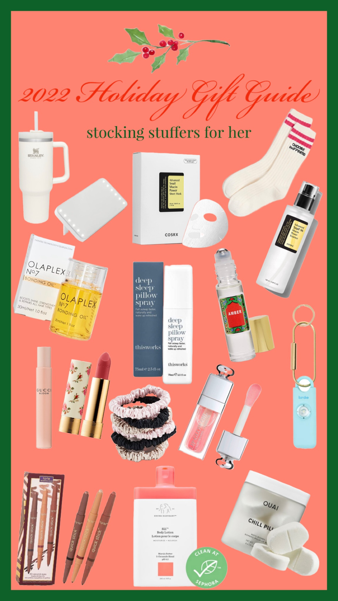 Stocking stuffers for her. 

#LTKHoliday #LTKGiftGuide #LTKSeasonal