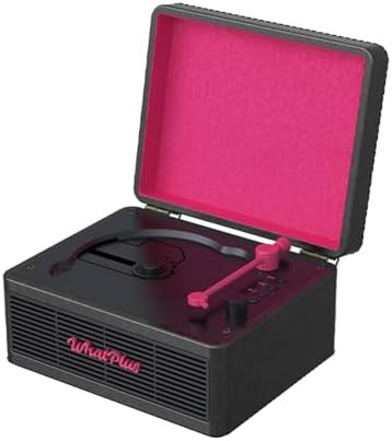 Portable CD Player with Bluetooth 5.2, Rechargeable Battery & Built-in Speakers – Hi-Fi Retro S... | Amazon (US)