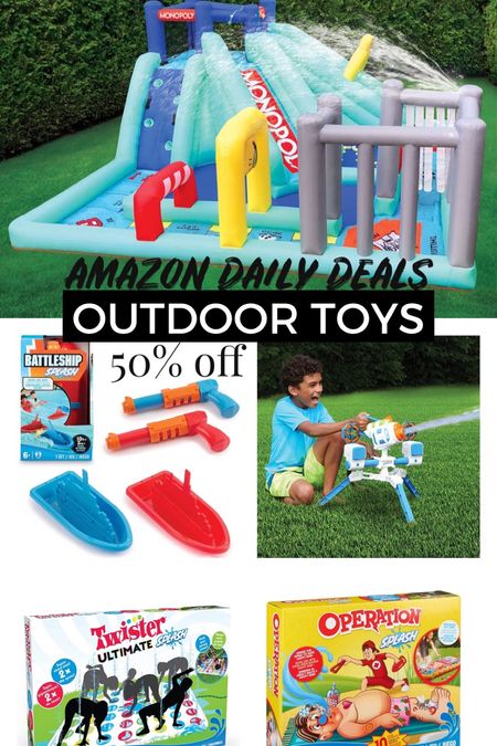 Amazon daily deals outdoor toys 50% off 

#LTKsalealert #LTKFind #LTKkids