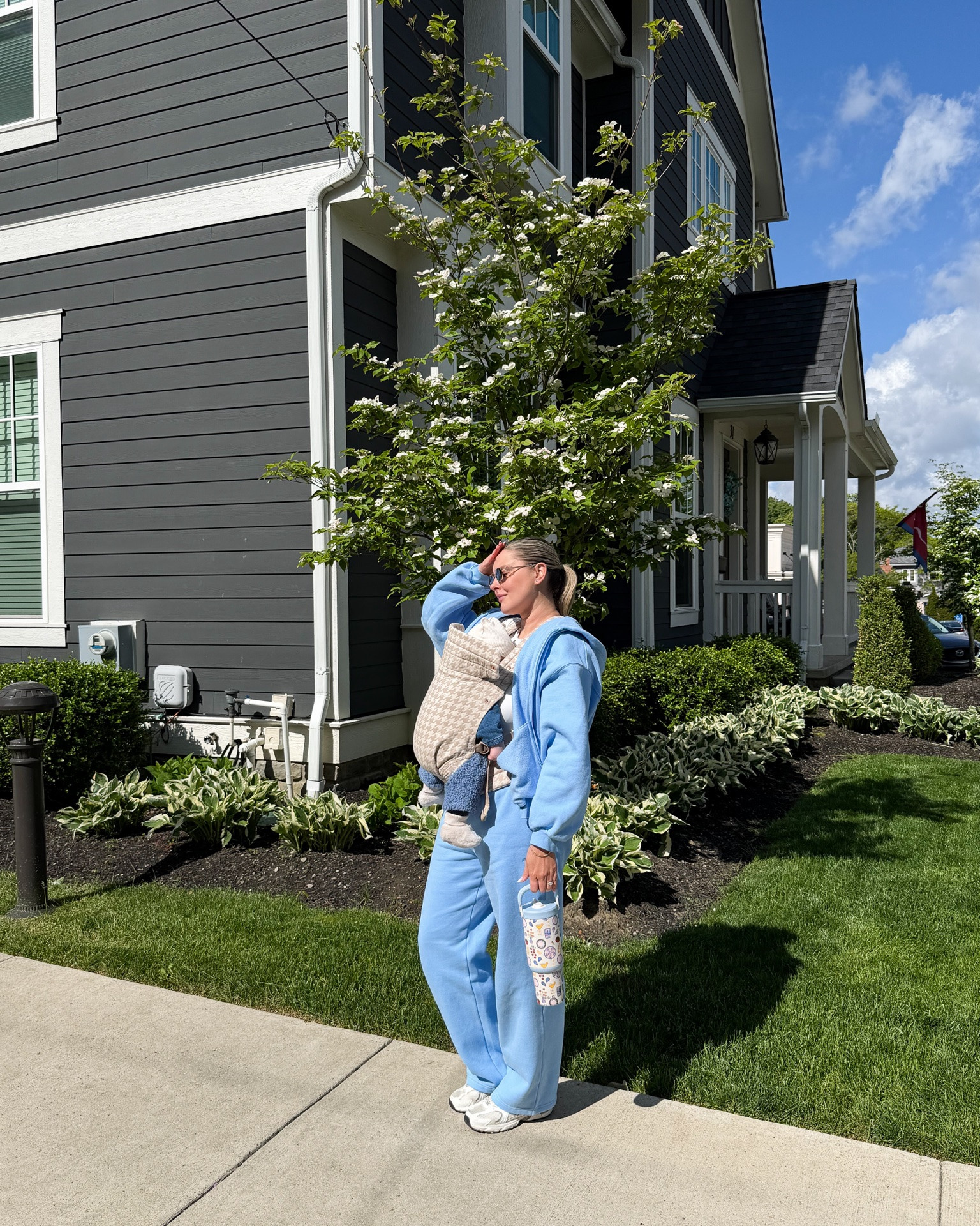Wearing Aritzia Sweetfleace set in size L, favorite Mabe baby carrier!

#LTKmomlife #LTKBaby