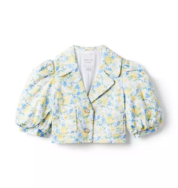 The Sunny Garden Cropped Jacket | Janie and Jack