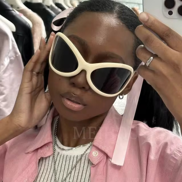 Oval Steampunglasses Women Luxury Brand Oversize Y2K Black Red Future Sun Glasses Men Punk Shades... | AliExpress (US)