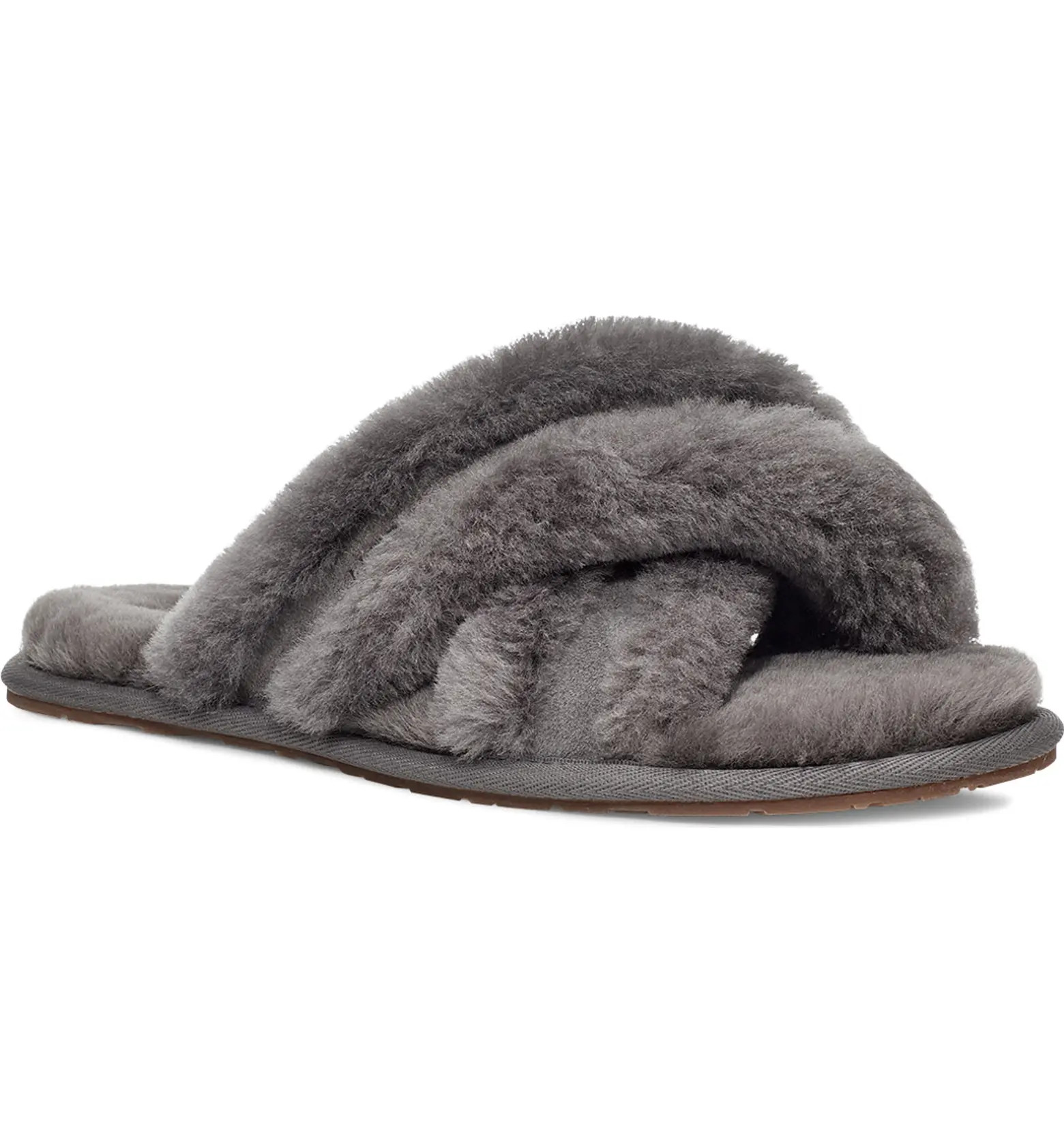 UGG® Scuffita Genuine Shearling Slide Slipper | Nordstrom | Nordstrom