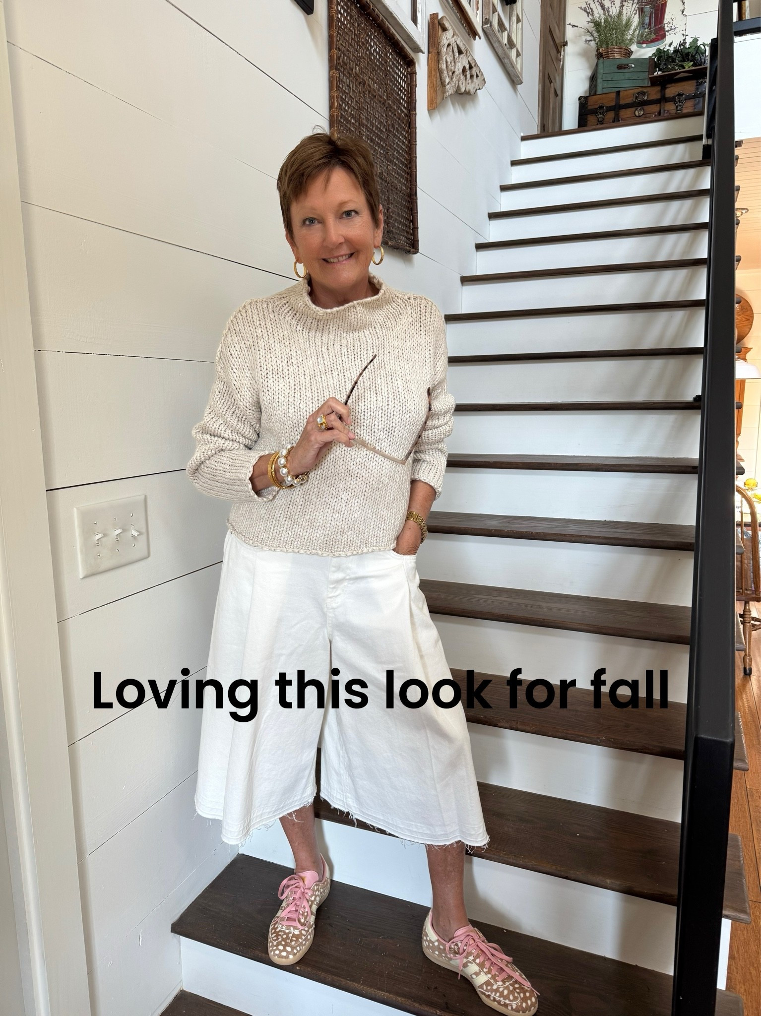 Getting ready for fall. Love this casual style and check out the sneakers!

#LTKOver40 #LTKMidsize