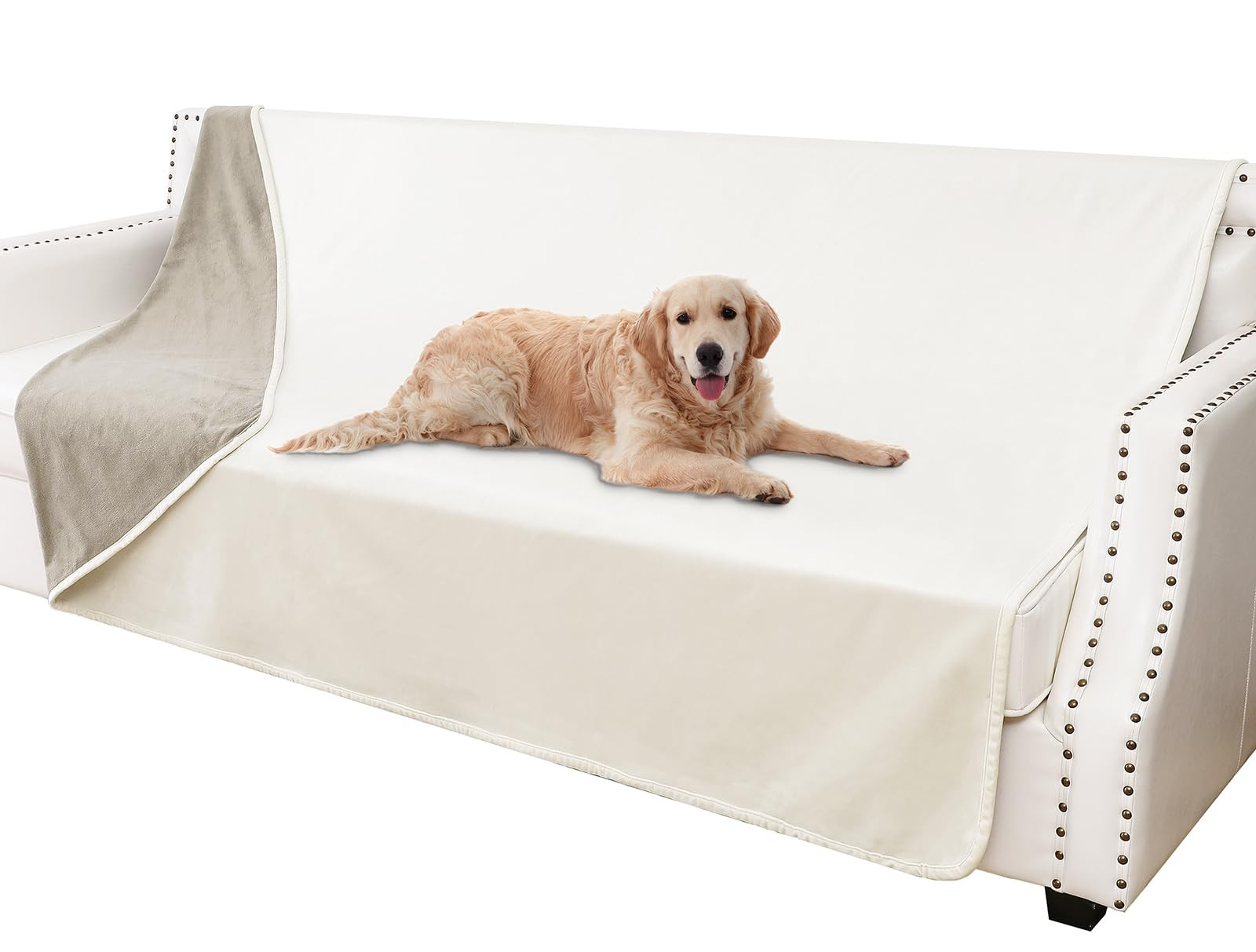 Waterproof Dog Blankets, Washable Pee Proof Pet Blanket for Couch, Soft Reversible Puppy Throw Fu... | Amazon (US)