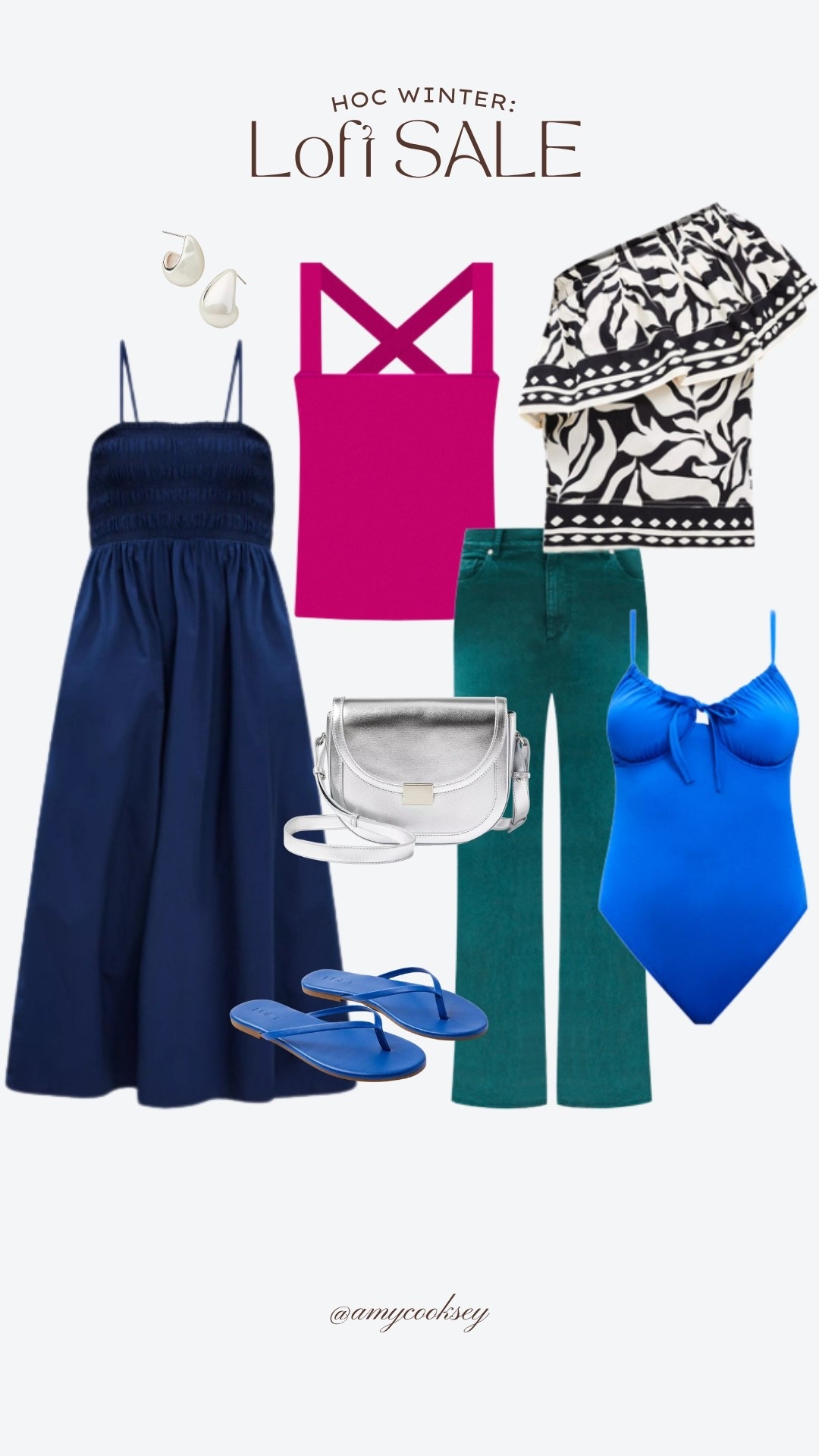 LOFT SALE: #hocwinter finds

Sprinter Winter | Jewel Tones | One Piece Swimsuit | Blue Sandals | Fuschia Top | Resort Wear | Navy Maxi Dress 

#LTKSaleAlert #LTKShoeCrush #LTKSwim