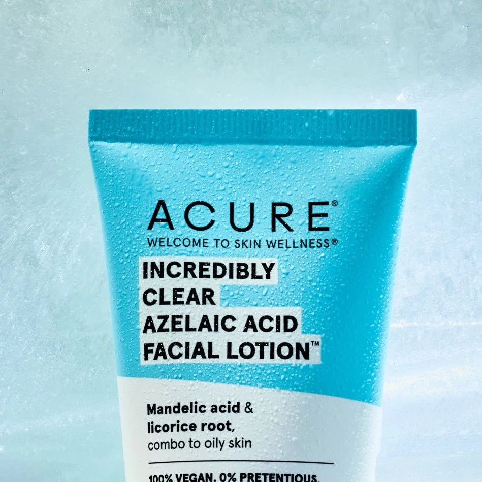 Incredibly clear azelaic acid facial lotion | Acure