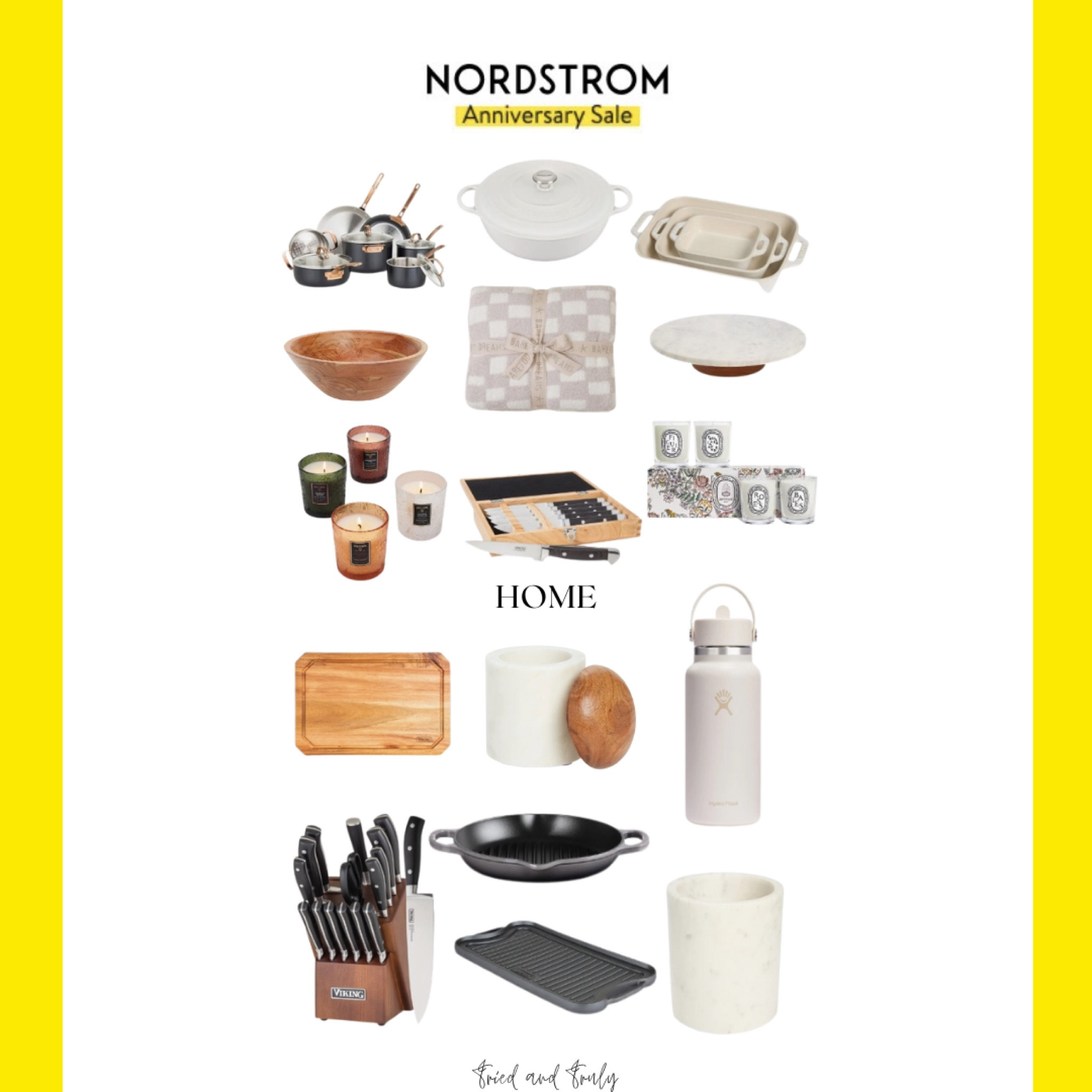 Nordstrom Anniversary Sale Home Decor Kitchen Gifts Blanket Candles  
NSale #nsale 