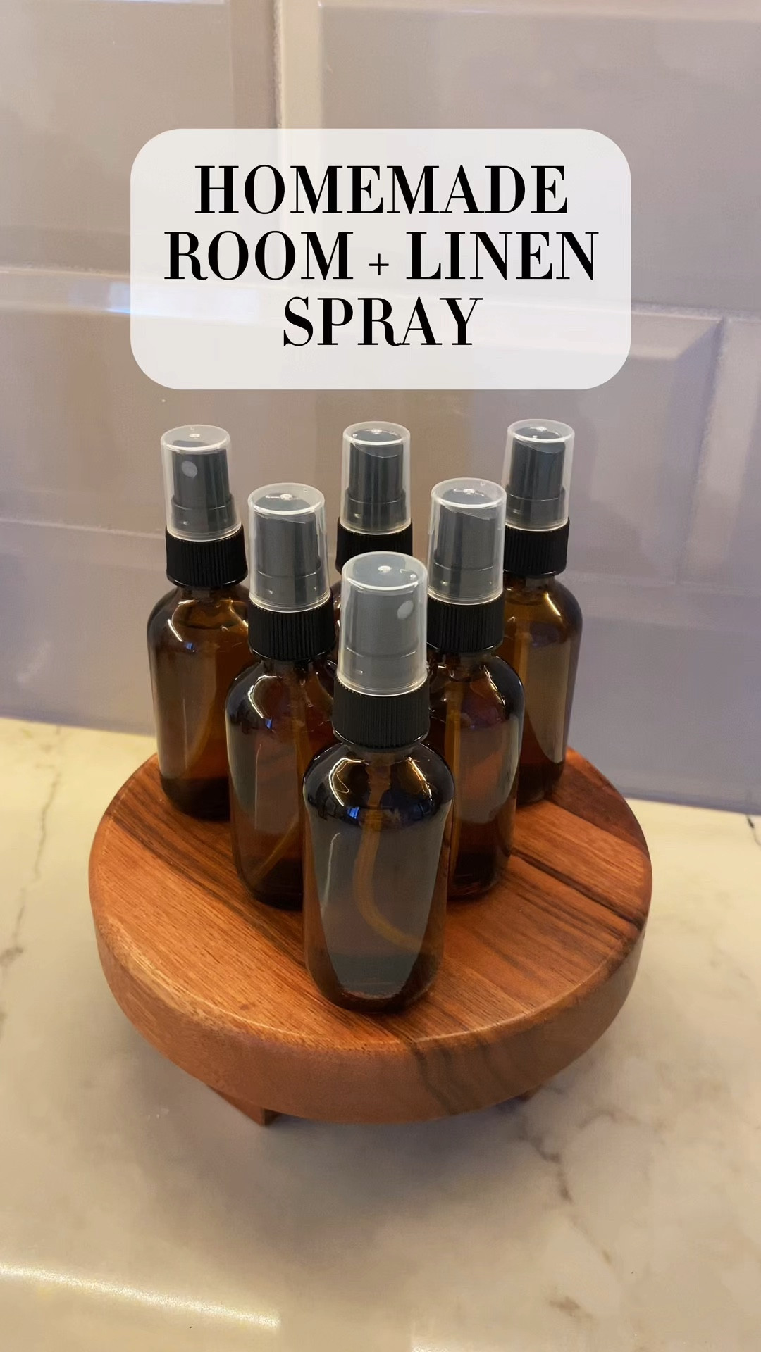 This spray has a light fragrance to it that will not only cover odors, but also eliminate them. Use this to freshen up sheets, sofas, curtains and can also be sprayed on clothing and inside of shoes

Recipe:
-3/4 cup distilled water
-2 tablespoons of vodka or rubbing alcohol 
-15 drops of essential oils (5 lavender, 5 rosemary, 5 lemon)

SHAKE BEFORE USE 

#diyroomspray #homemadefragrance 

#LTKhome