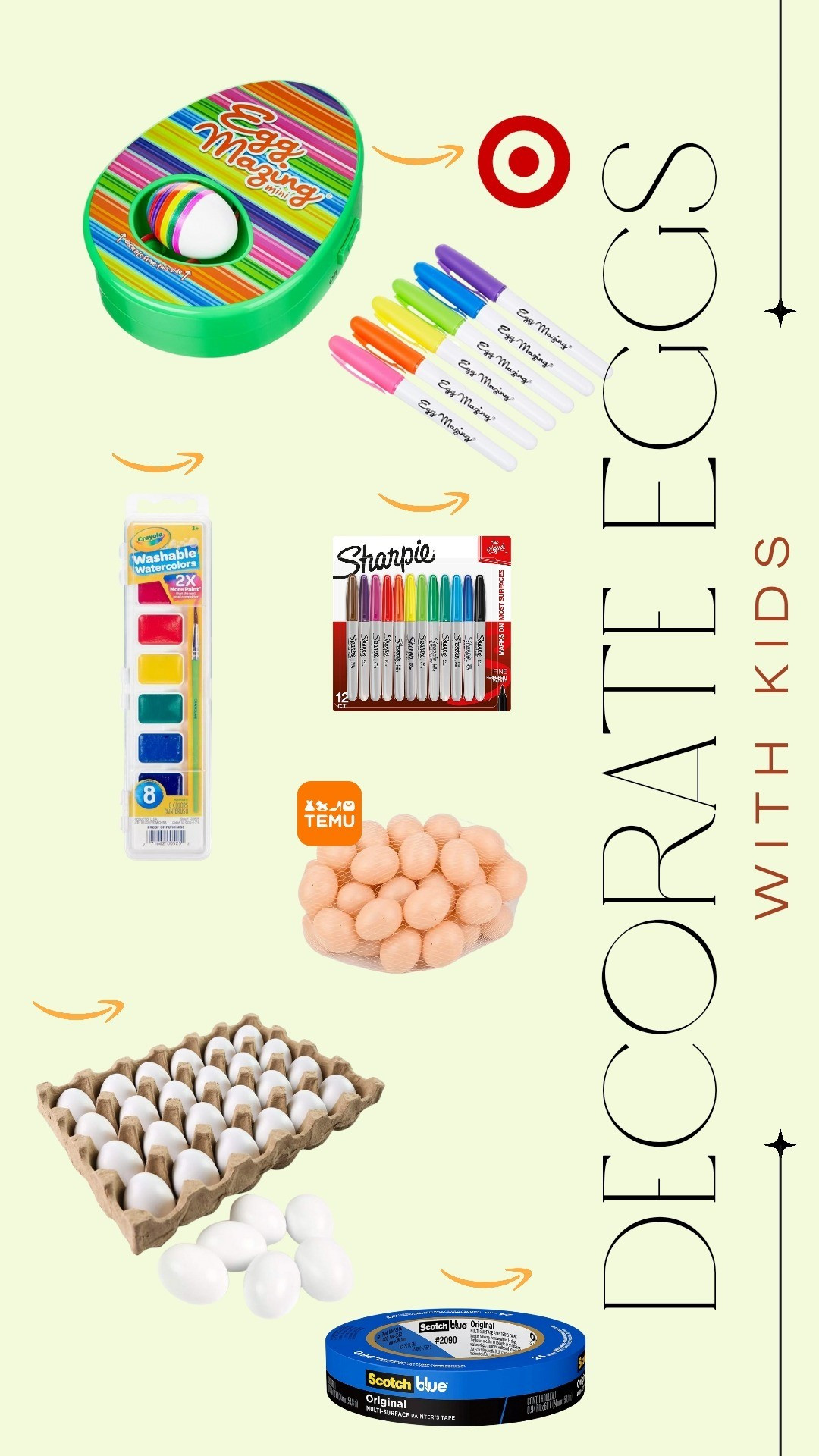 Some easy ways to decorate Easter eggs with kids!

#LTKkids #LTKfamily #LTKSpringSale