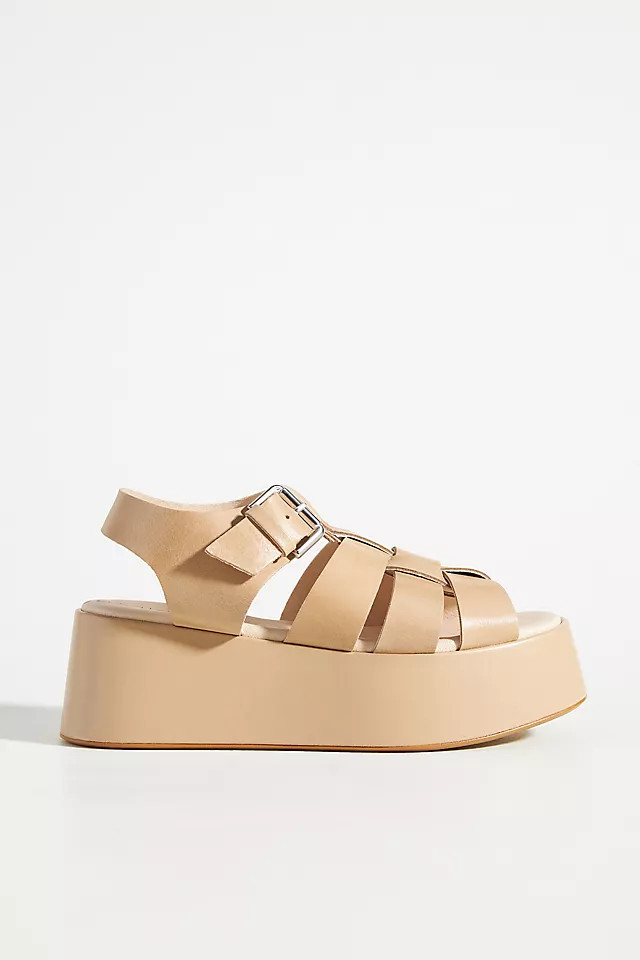 Pilcro Platform Fisherman Sandal | Anthropologie (US)