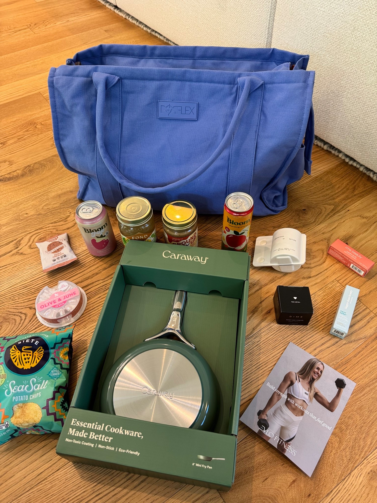 Obsessed with all the goodies I was sent for my sunlife organics x nowhere bakery smoothie collab gift bags!! 🤩🤩 love all of these brands so much. So grateful! 

#LTKBeauty #LTKItBag #LTKGiftGuide