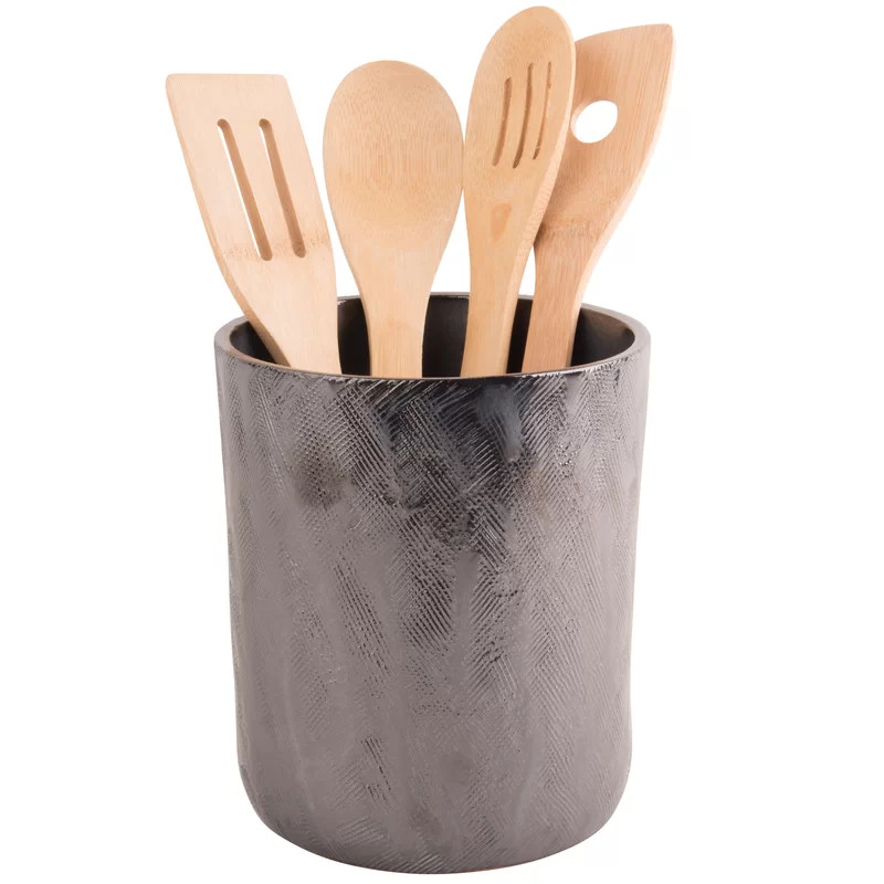 Ceramic / Porcelain Round Utensil Crock | Wayfair North America