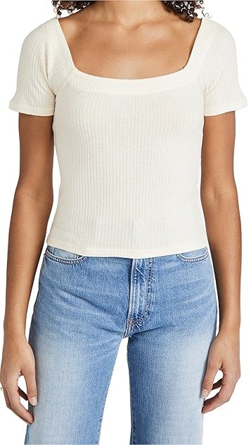 Lyla Rib Top | Shopbop